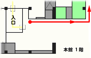 本館 並ぶ場所の地図